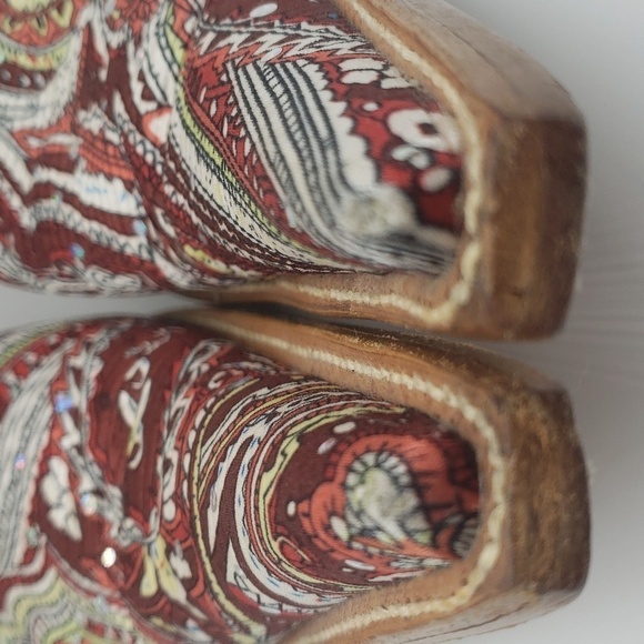 699- Aguila Real Women's Boots Size 10 Made In Mexico - Picture 12 of 13